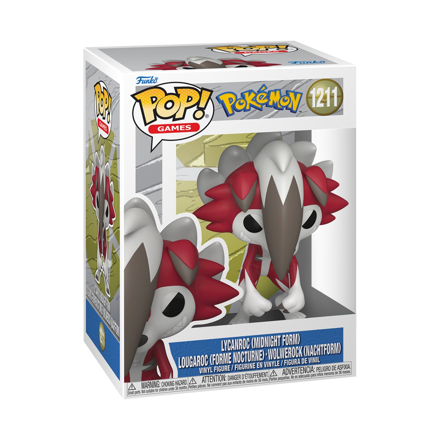 Funko Pop! Games: Pokémon - Lycanroc (Midnight Form)