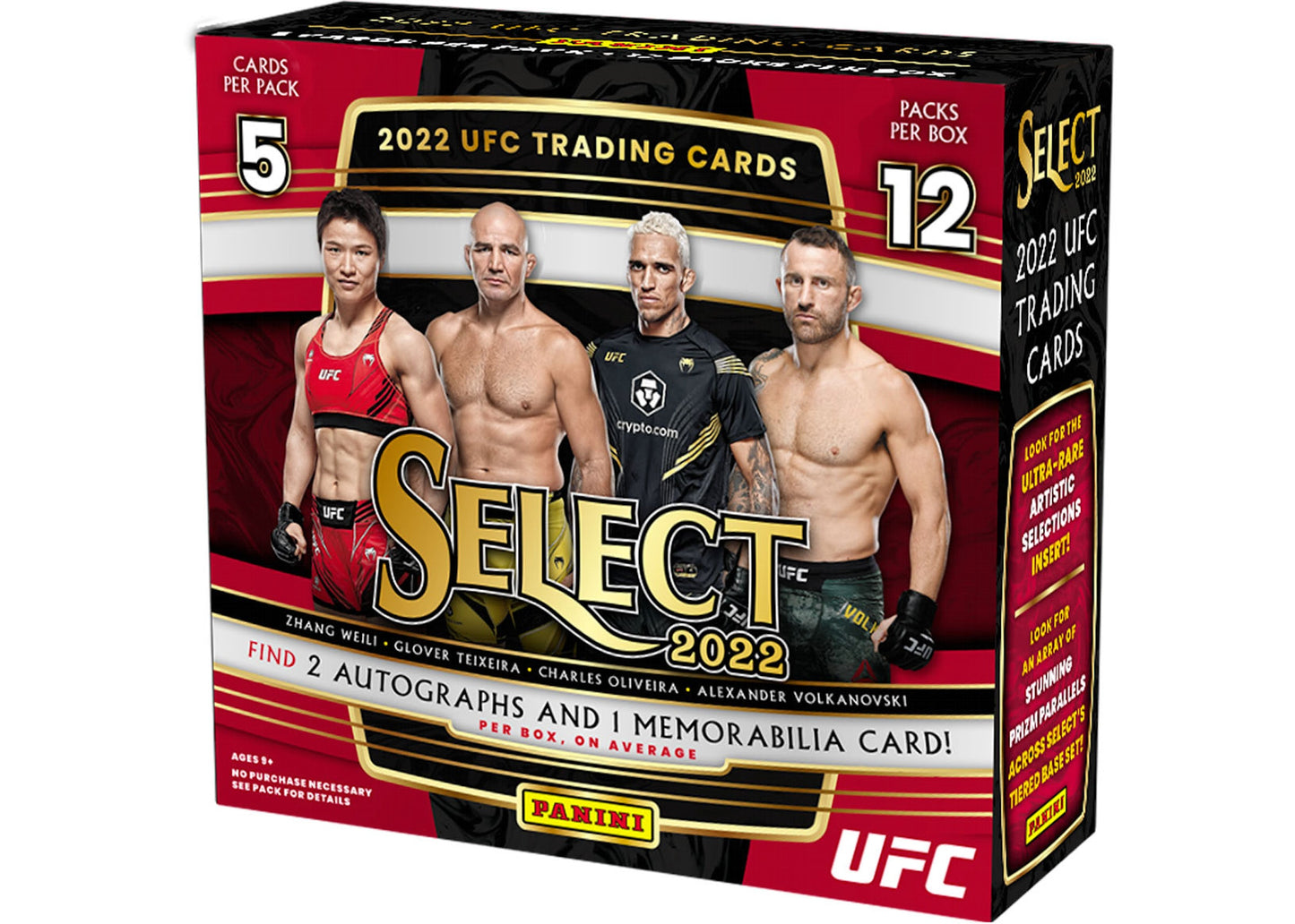 **PRE-ORDER** 2022 Panini Select UFC H2 Box