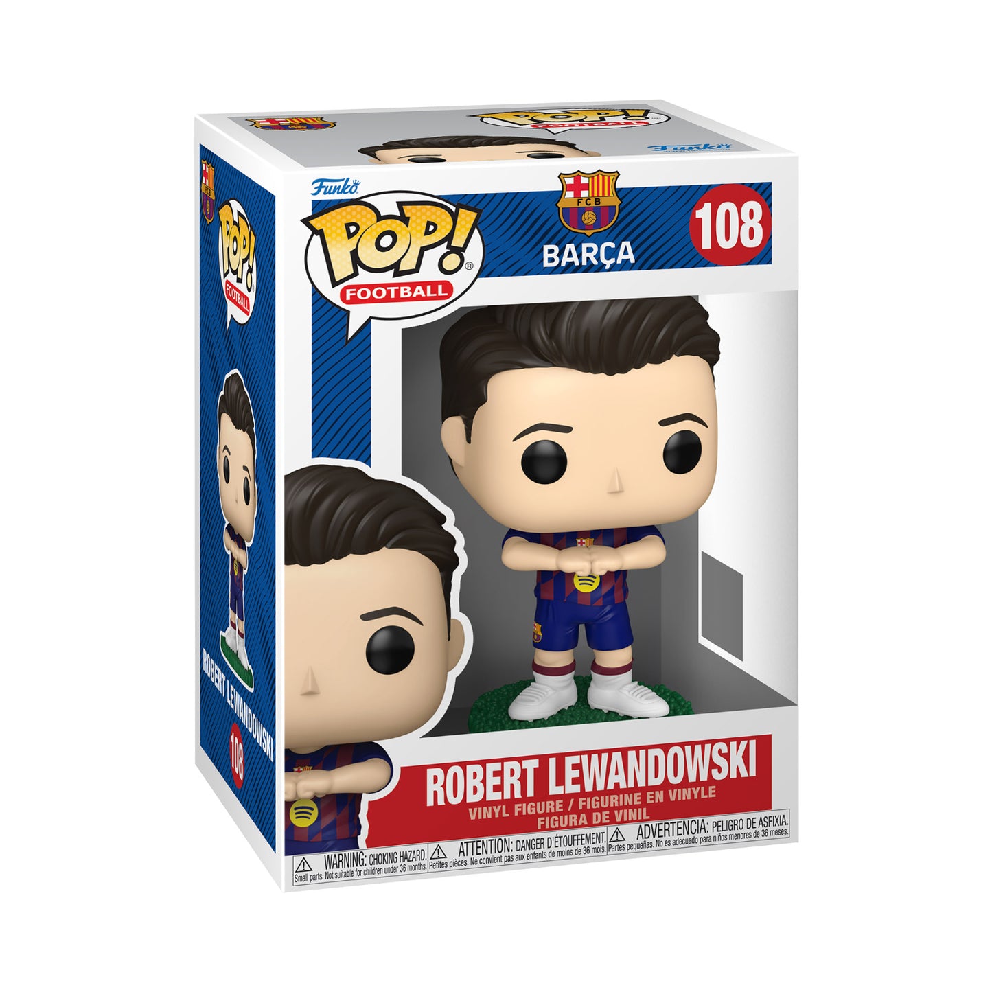 Funko Pop! Football: FC Barcelona - Robert Lewandowski