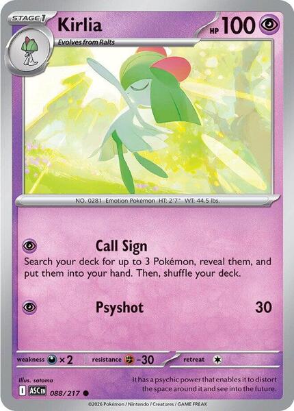 Kirlia-#088/217-Standard