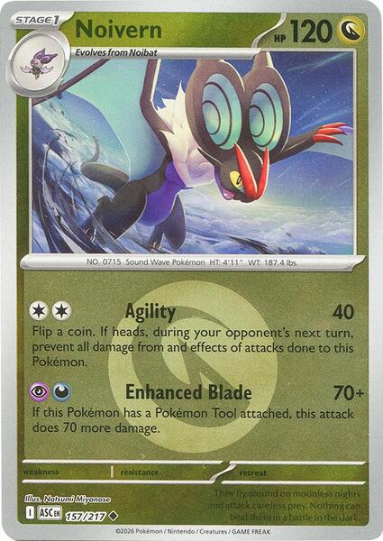 Noivern (Energy Symbol Pattern)-#157/217-Standard