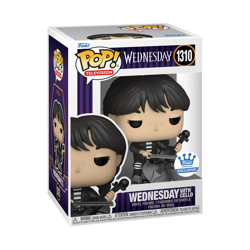 Wednesday with Cello Funko Pop!