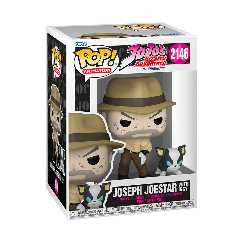 Pop! & Buddy Joseph Joestar with Iggy