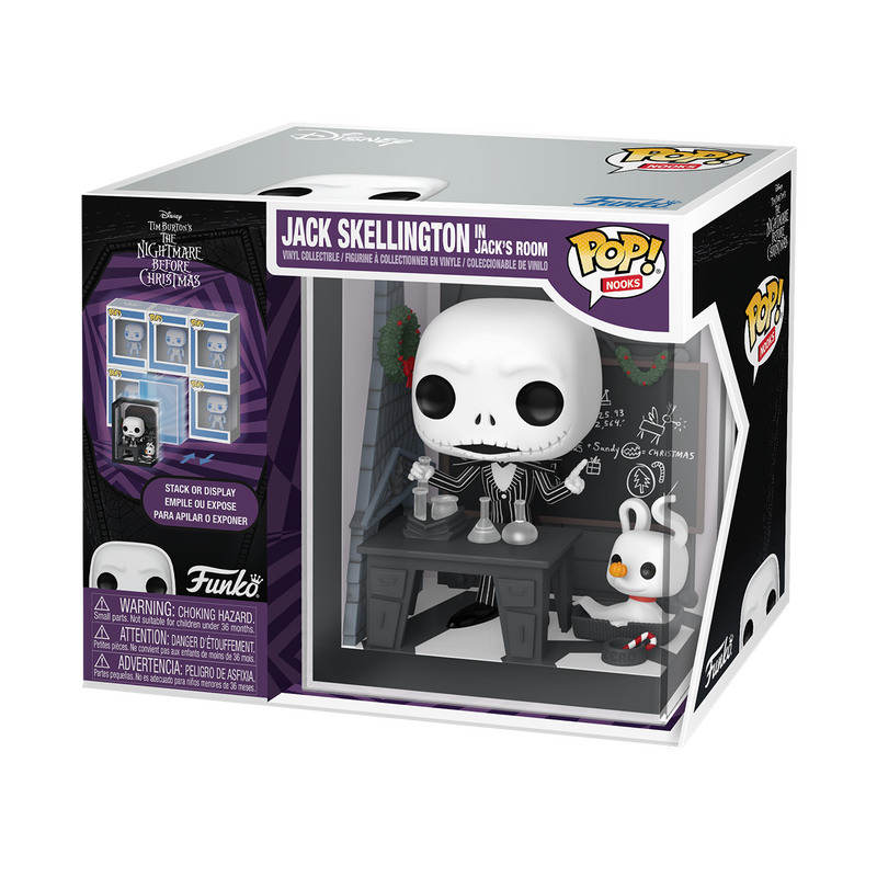 Pop! Nooks Jack Skellington in Jack’s Room