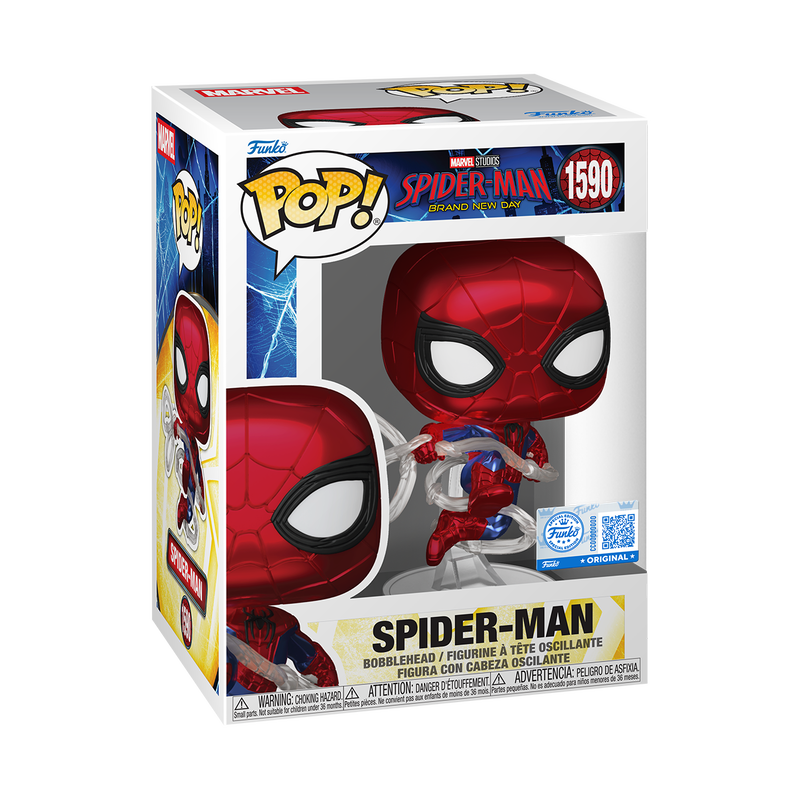 Pop! Spider-Man (Brand New Day) (Metallic)