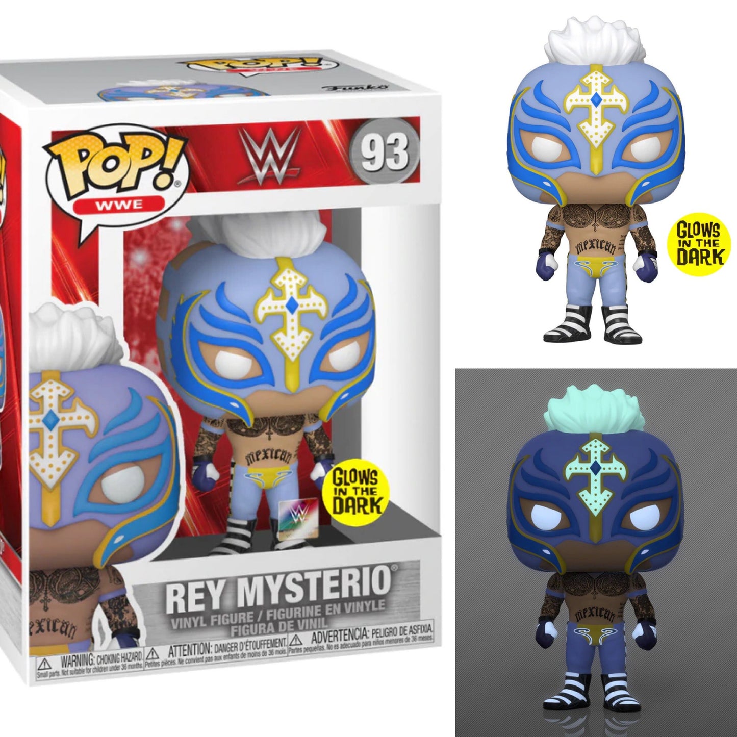 WWE: Rey Mysterio Glow In the Dark (Amazon) Funko Pop!