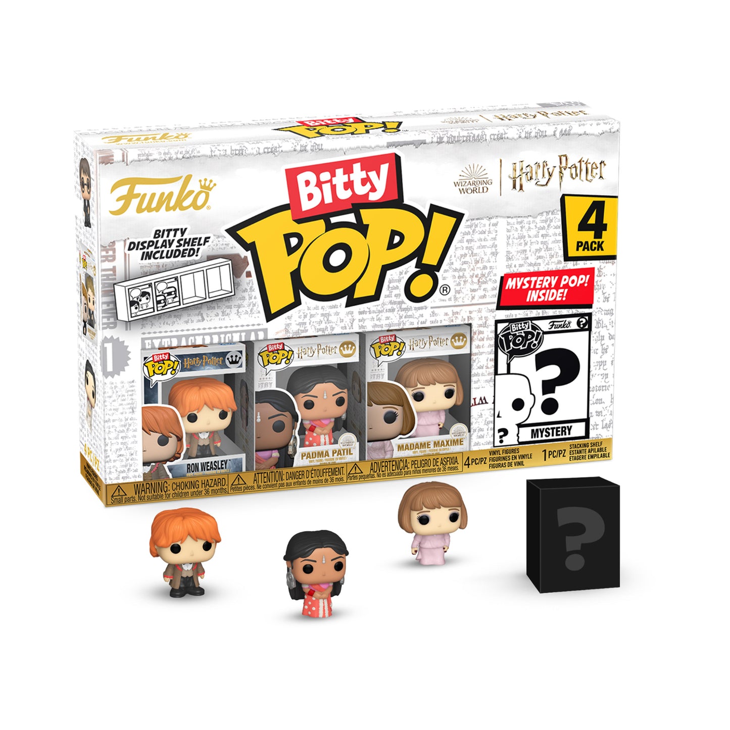 Funko Bitty Pop!: Harry Potter And The Goblet Of Fire - Series 3 4 Pack