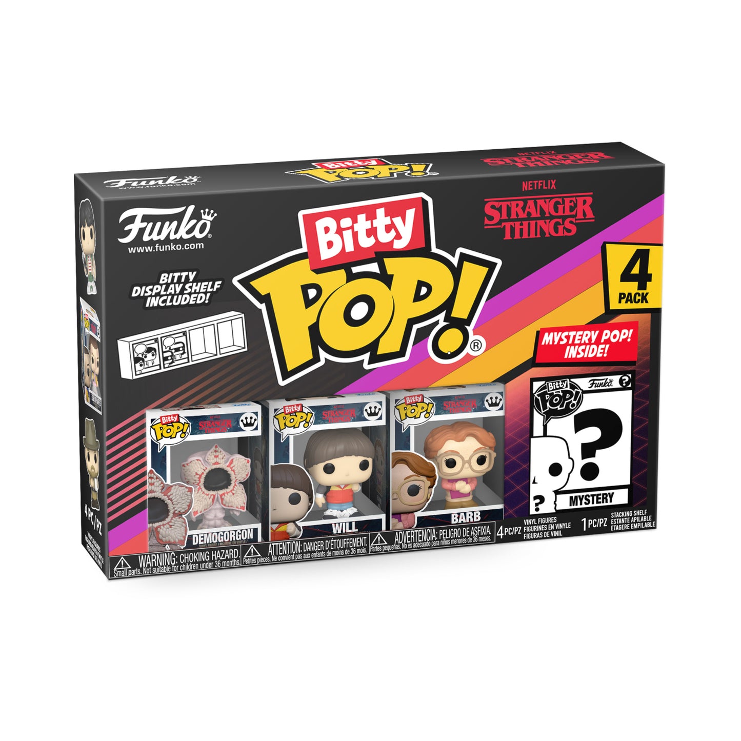 Funko Bitty Pop!: Stranger Things - Series 1 4 Pack