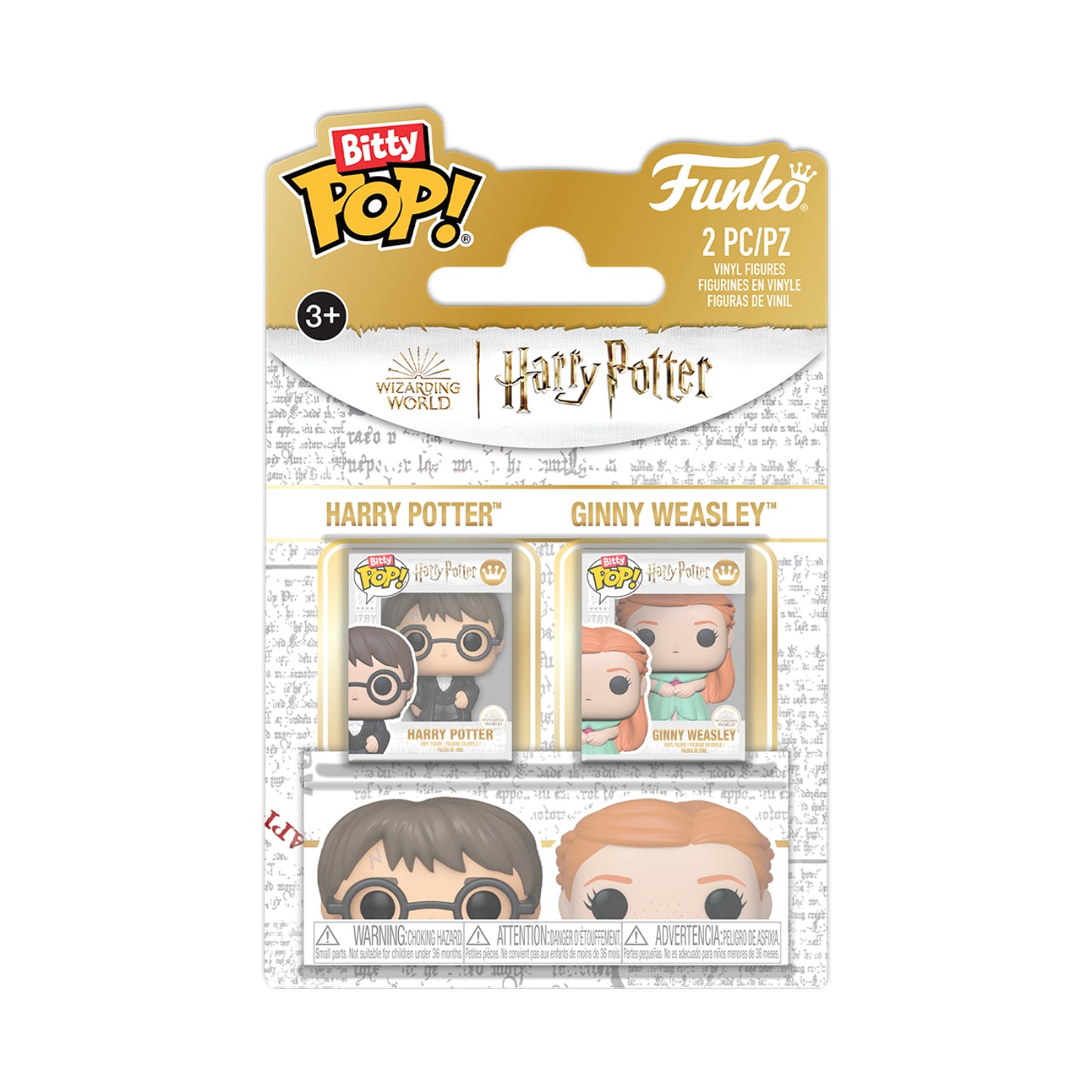 Funko Bitty Pop!: Harry Potter - Harry Potter & Ginny Weasley 2 Pack