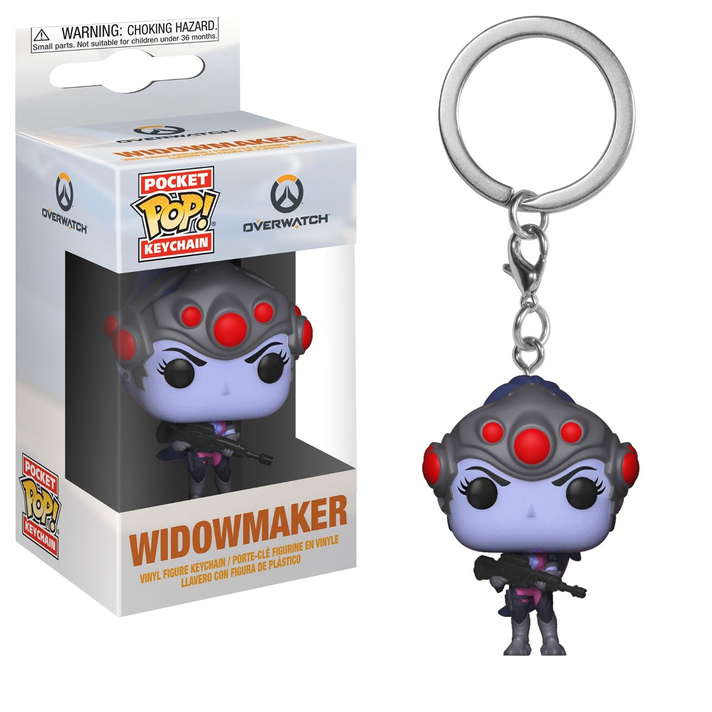 Pocket Keychain:Overwatch-Widowmaker