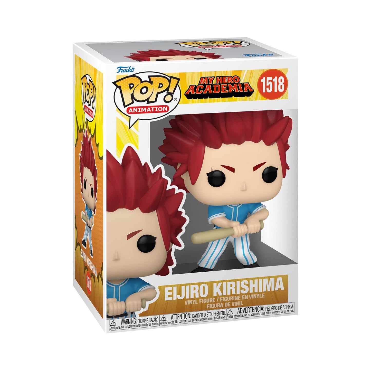 Animation: My Hero Academia - Eijiro Kirishima (Hero League Baseball)