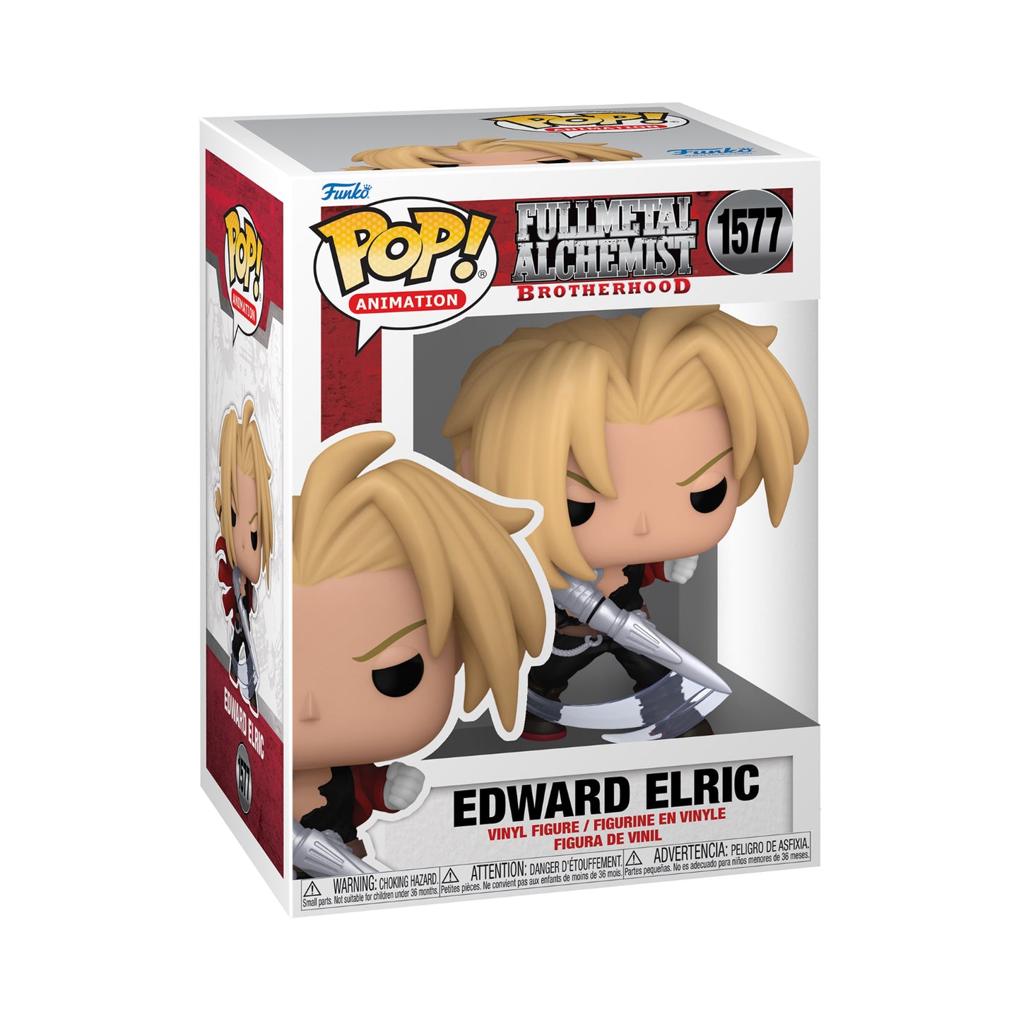 Animation: Fullmetal Alchemist: Brotherhood - Edward Elric With Blade Arm