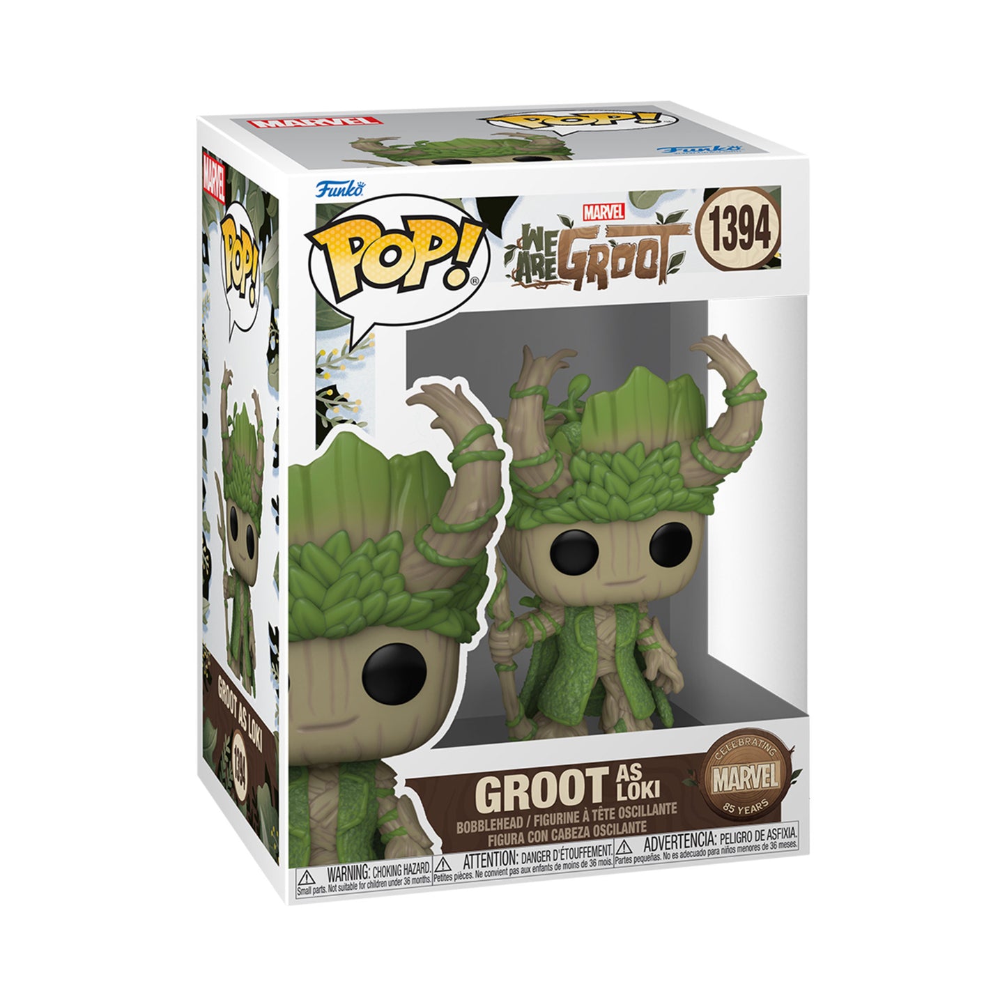 Marvel We Are Groot - Groot As Captain Loki (Celebrating 85 Years Of Marvel)