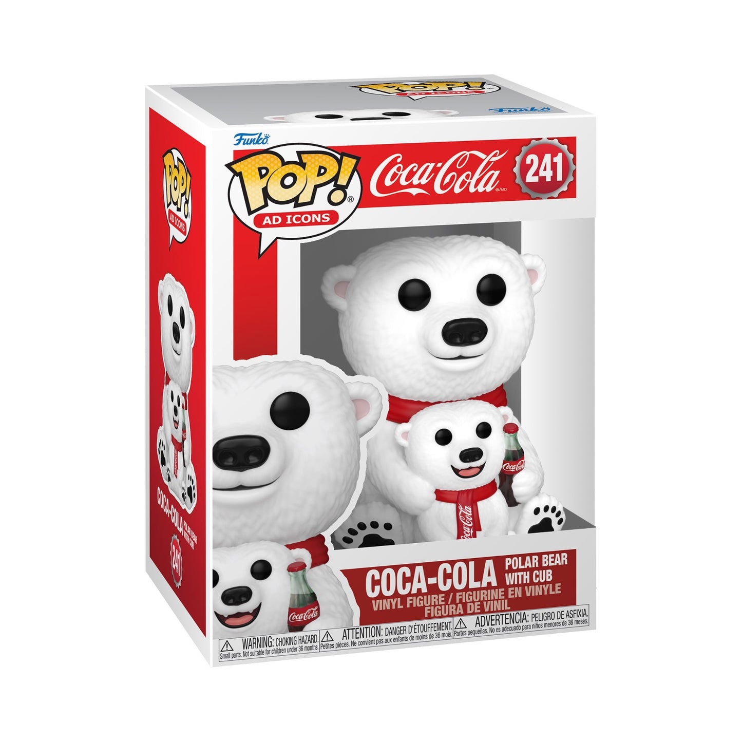 Ad Icons: Coca-Cola-Coca-Cola Polar Bear With Cub