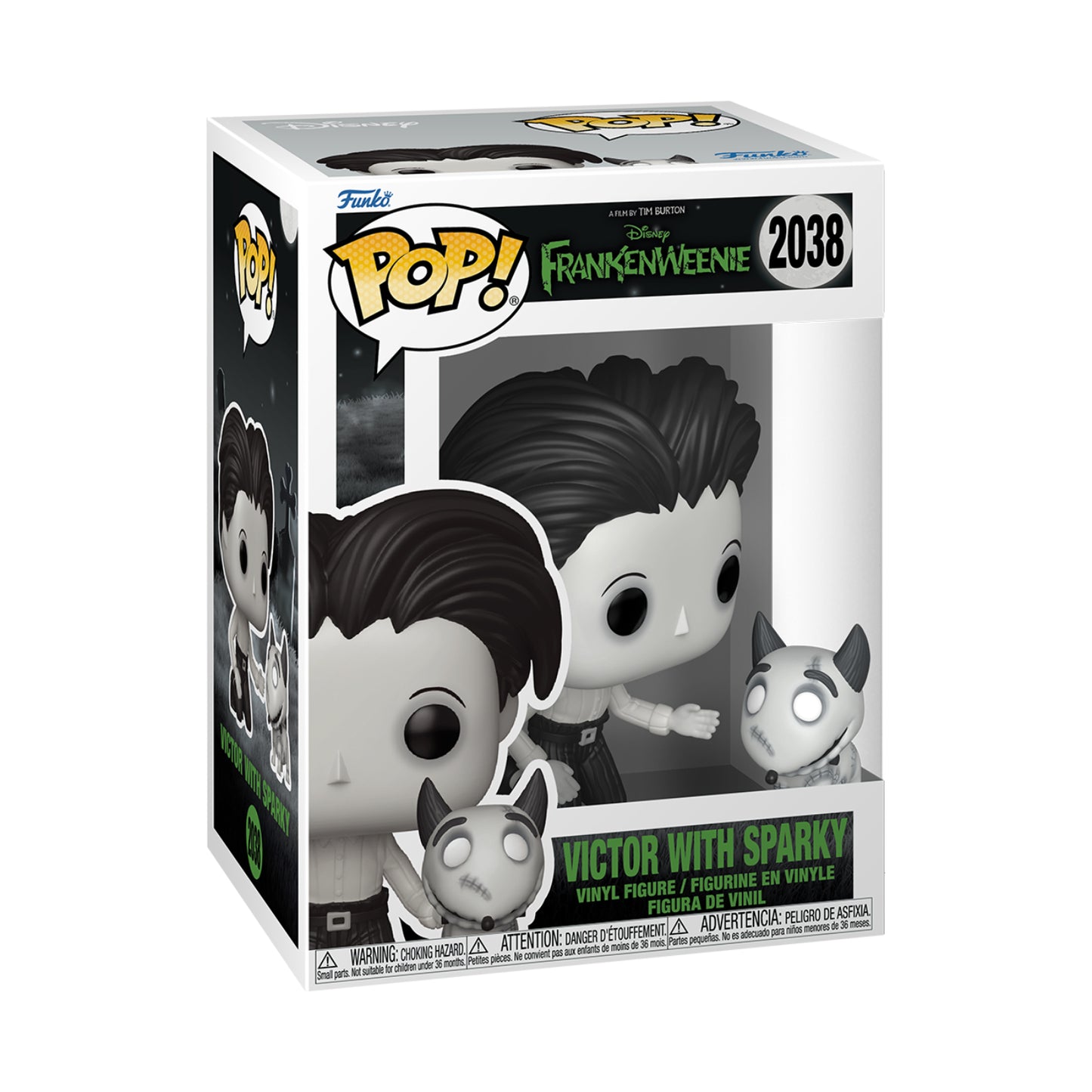 Pop & Buddy: Tim Burtons Frankenweenie - Victor with Sparky