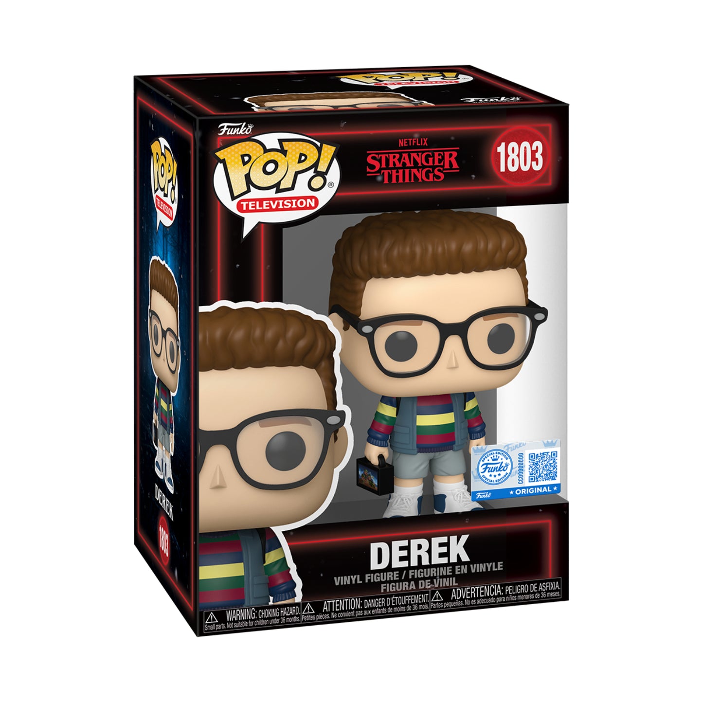 Television: Netflix Stranger Things - Derek(Special Edition)