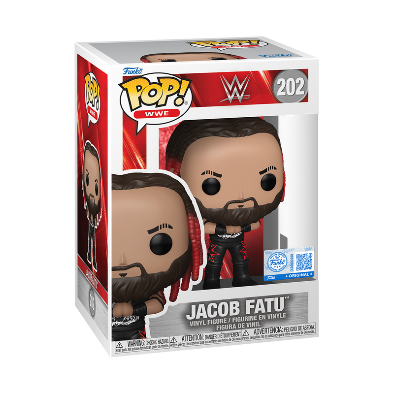 Jacob Fatu Funko Pop #202 WWE Fanatics Exclusive