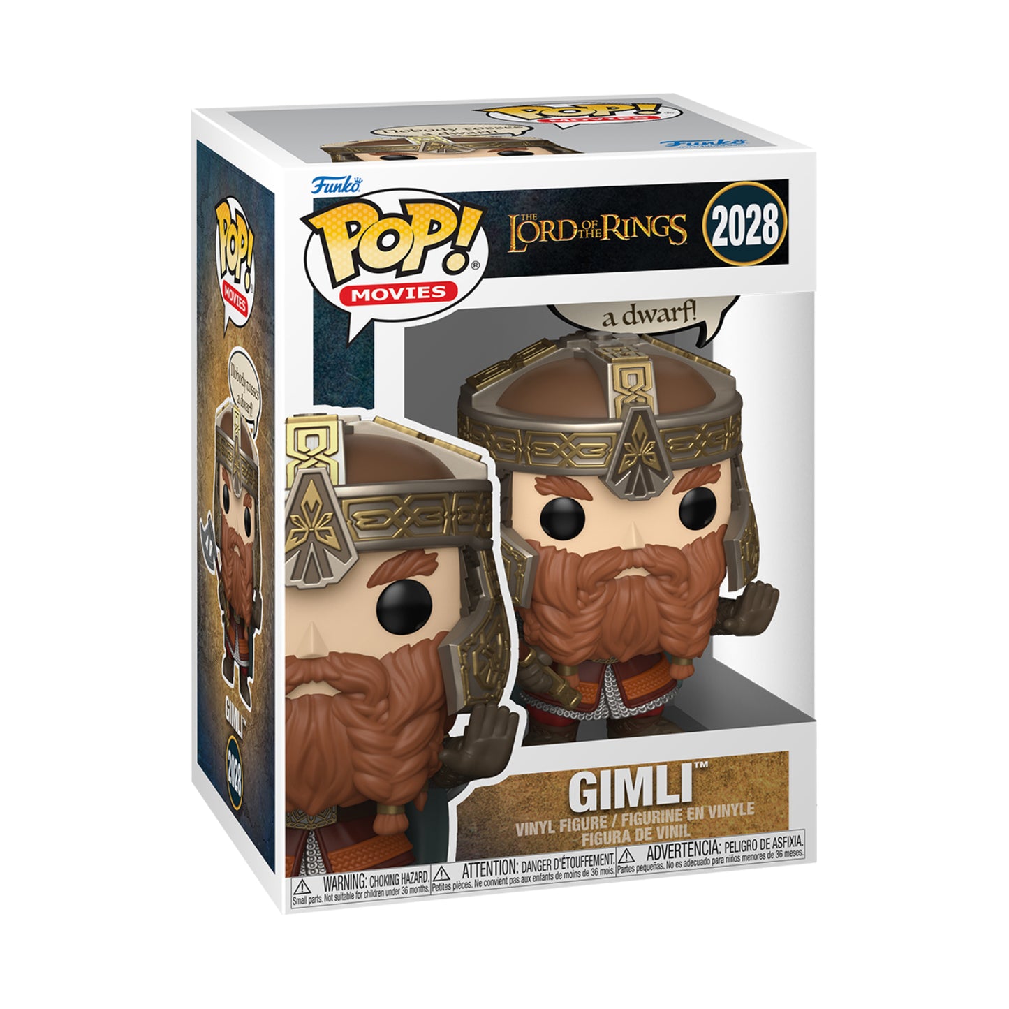 Funko Pop! Movies: The Lord Of The Rings - Gimli