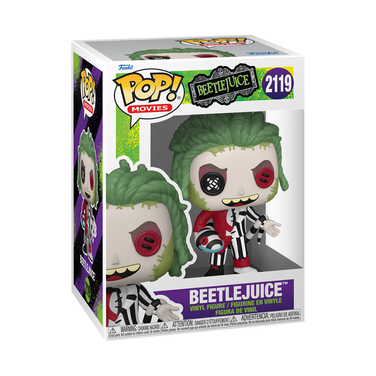 Funko Pop! Movies: Beetlejuice - Beetlejuice (Patchwork)