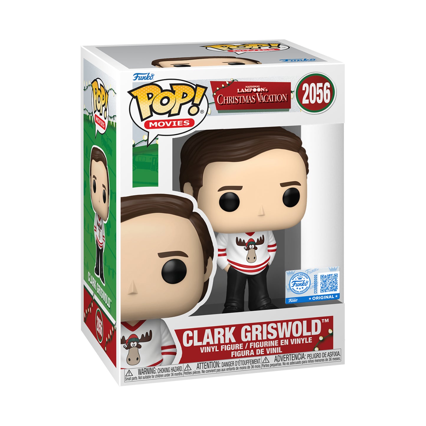 Funko Pop! Movies: National Lampoon’s Christmas Vacation - Clark Griswold (Hockey Jersey)(Special Edition)