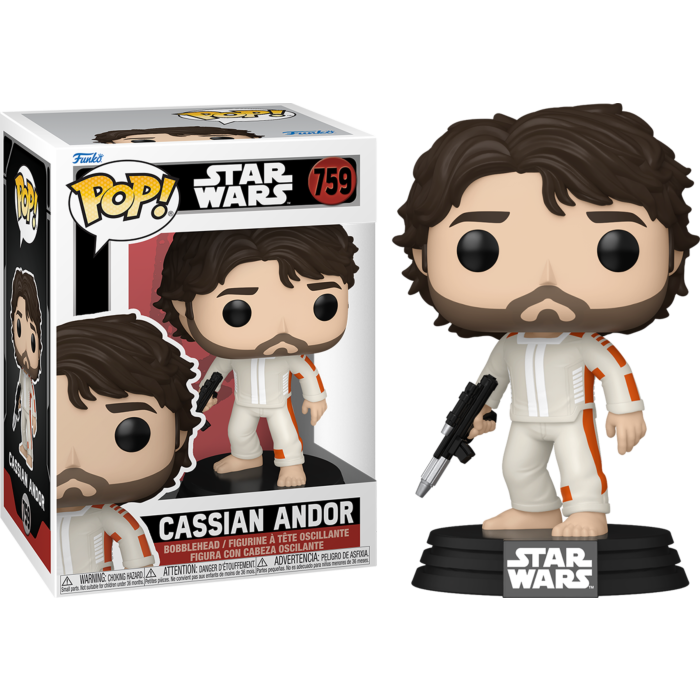 Star Wars Andor - Cassian Andor With Blaster