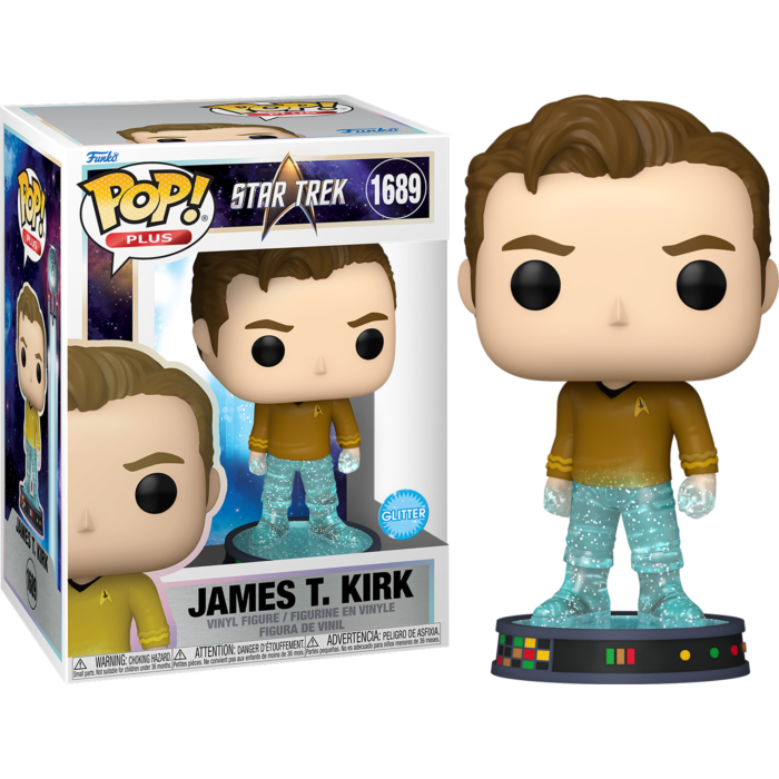 Plus: Star Trek - James T. Kirk (Glitter)