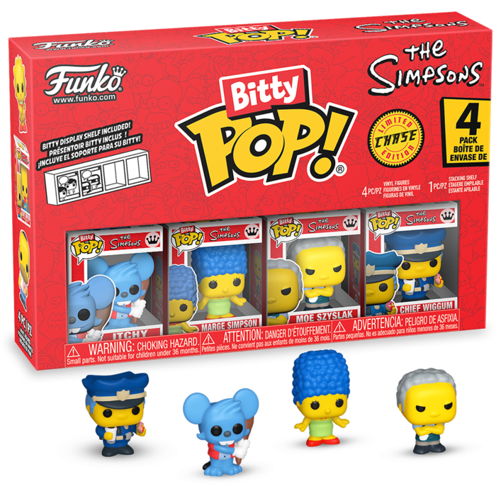 Funko Bitty Pop!: The Simpsons - Series 2 4 Pack