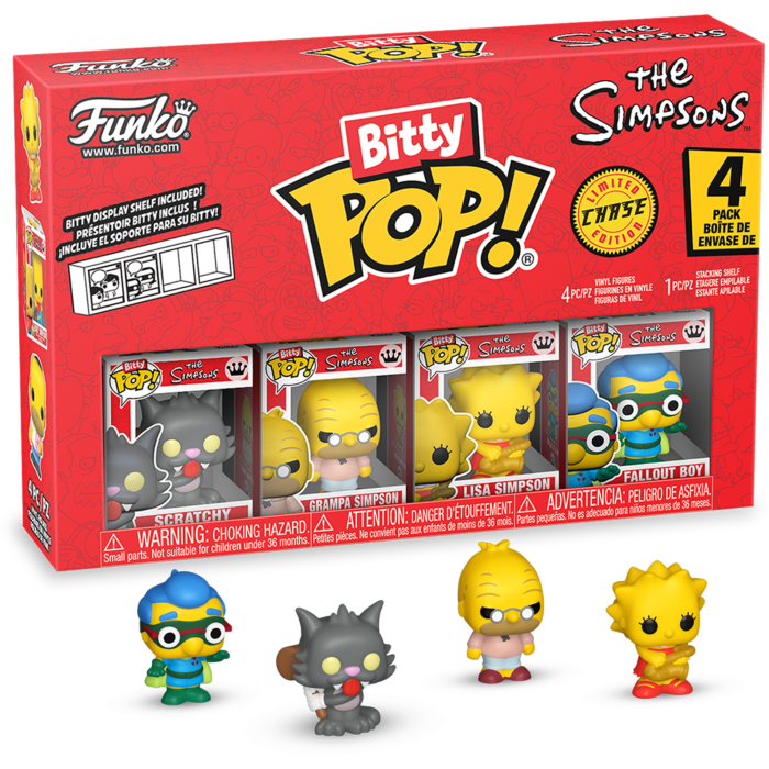 Funko Bitty Pop!: The Simpsons - Series 4 4 Pack