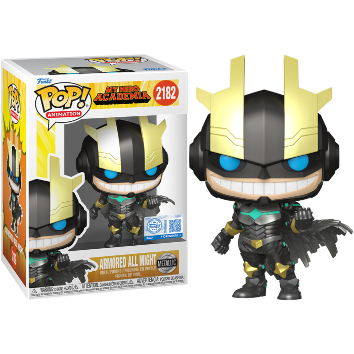 My Hero Academia - Armored All Might Metallic Pop! Vinyl Figure