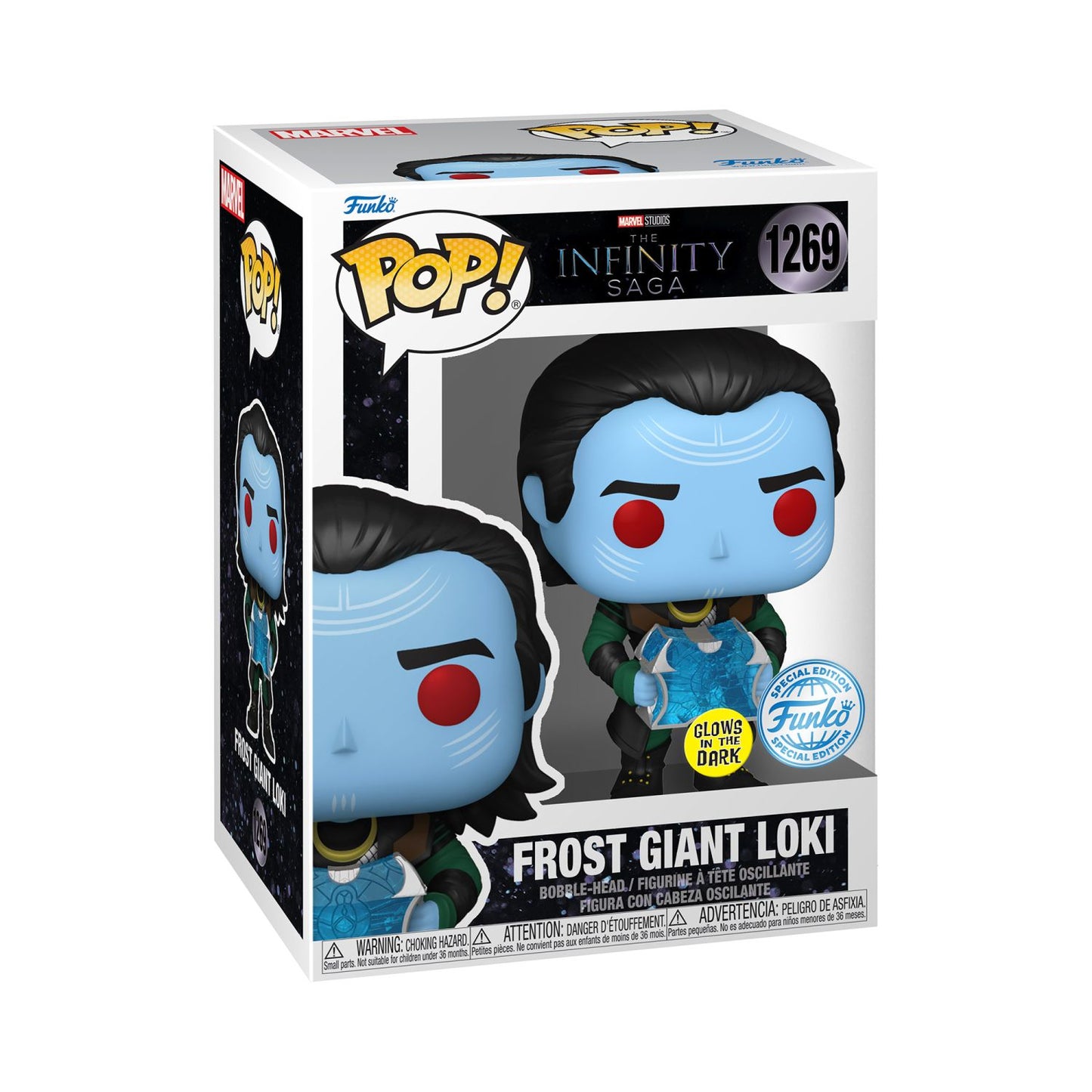 Marvel Studios: The Infinity Saga - Frost Giant Loki (Glows In The Dark) (Special Edition)