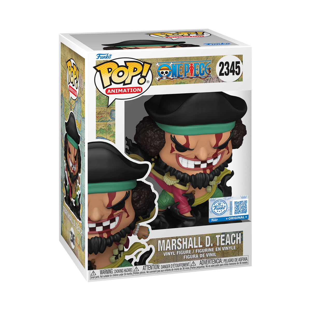 Funko Pop! Animation: One Piece - Marshall D. Teach (Black Hole)(Special Edition)