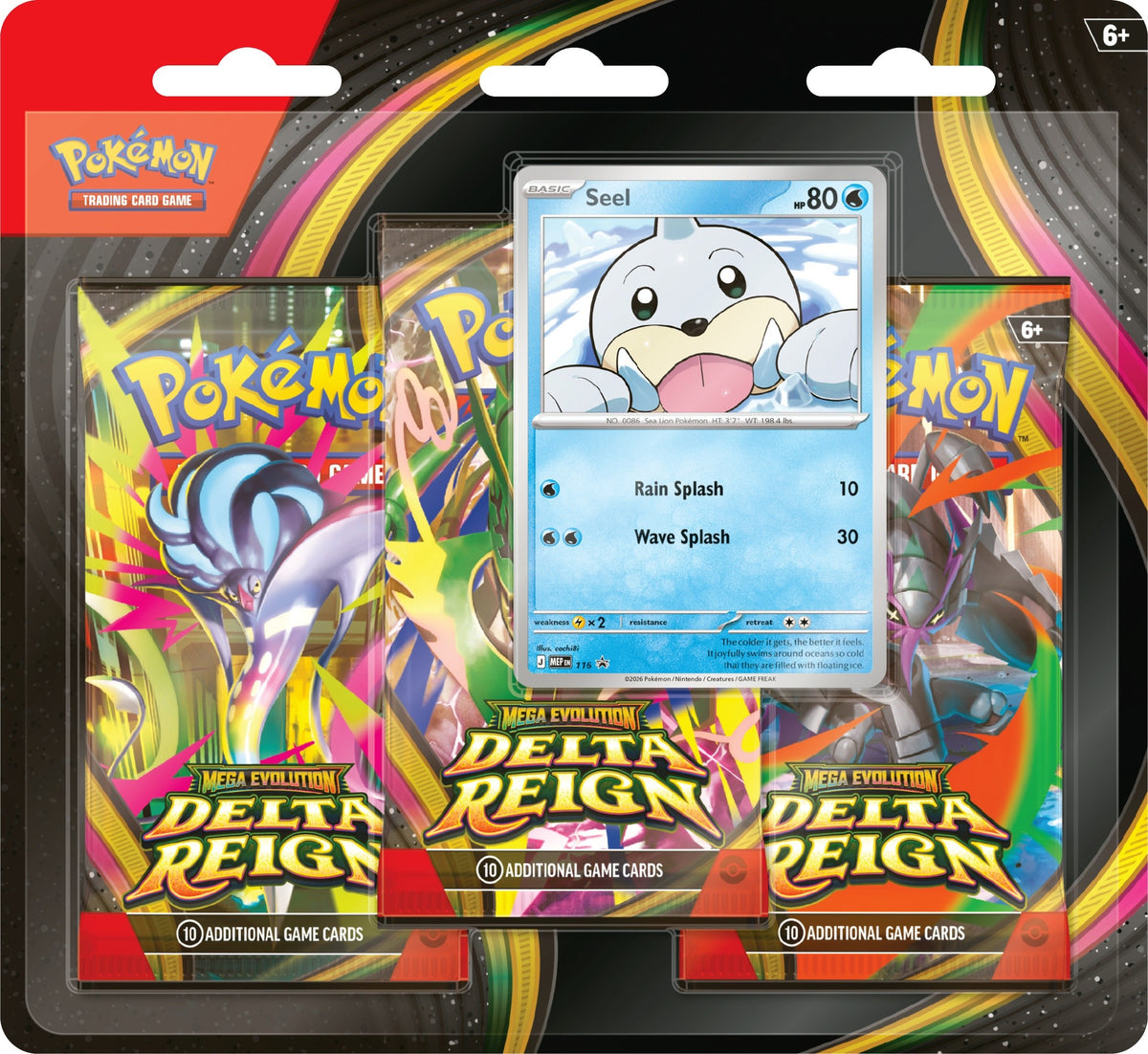 Pokémon TCG Delta Reign 3-Pack Blister