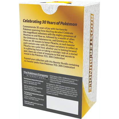 Pokémon TCG: 30th Celebration - Booster Bundle