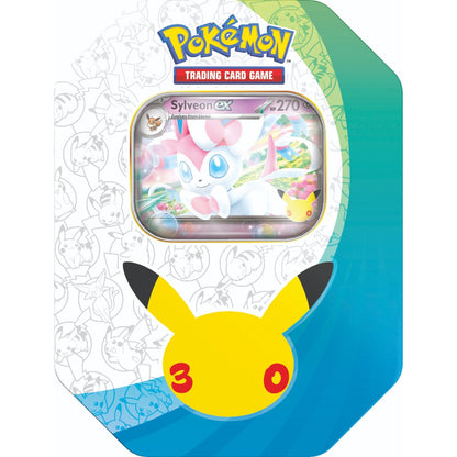 Pokémon TCG: 30th Celebration - ex Tin (Sylveon/Greninja)