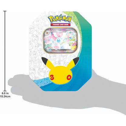 Pokémon TCG: 30th Celebration - ex Tin (Sylveon/Greninja)