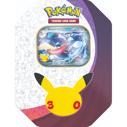 Pokémon TCG: 30th Celebration - ex Tin (Sylveon/Greninja)
