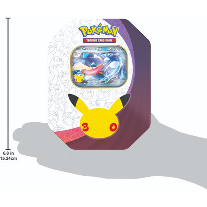 Pokémon TCG: 30th Celebration - ex Tin (Sylveon/Greninja)