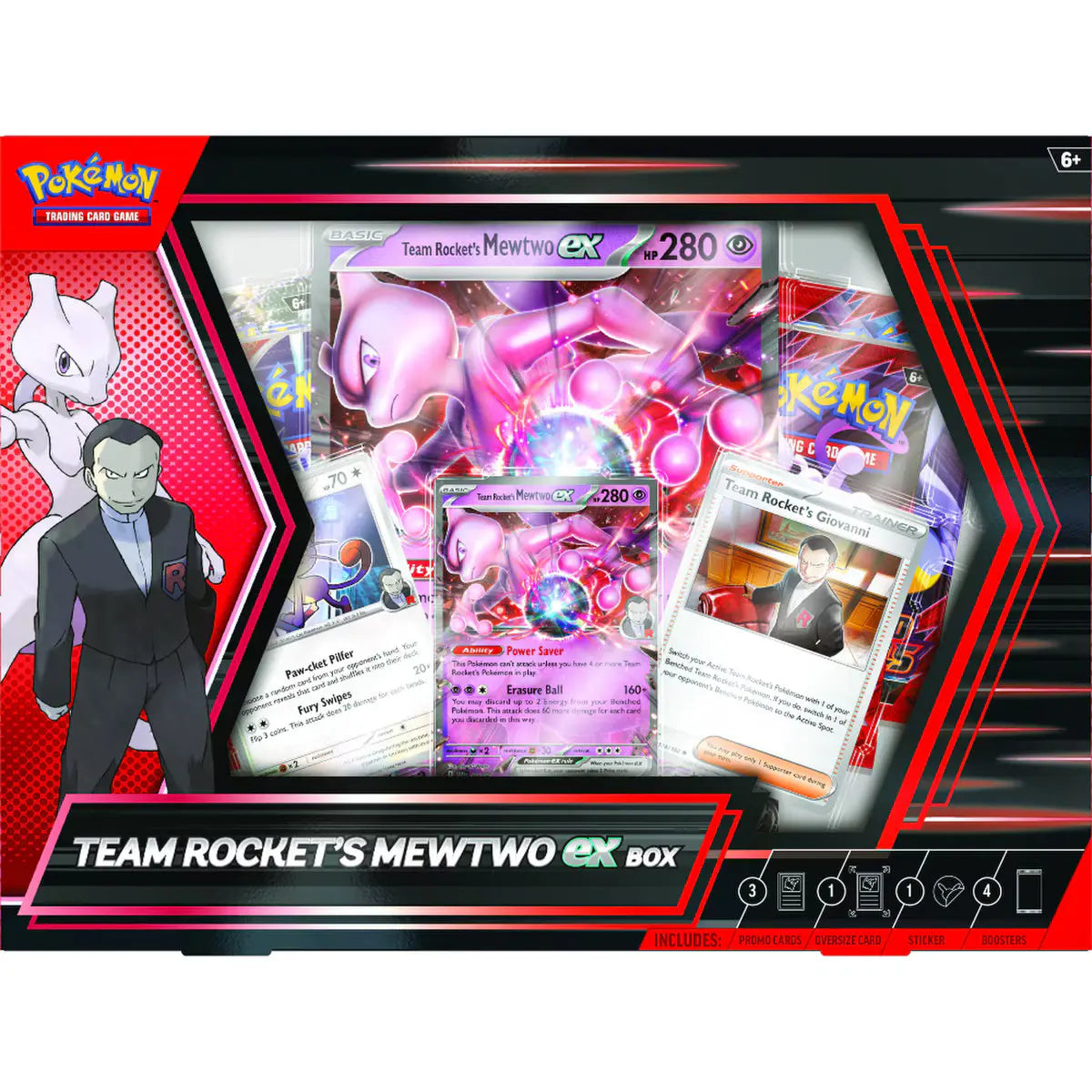 Pokémon: Team Rocket’s Mewtwo ex Box