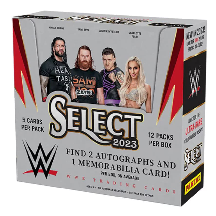 **PRE-ORDER** 2023 Panini Select WWE Hobby Box