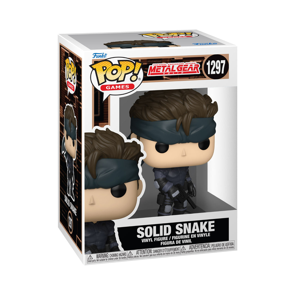 Funko Pop! Games: METAL GEAR SOLID - Solid Snake