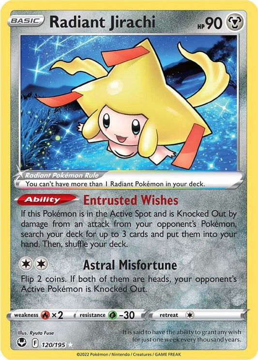 Radiant Jirachi [SWSH12] 120/195
