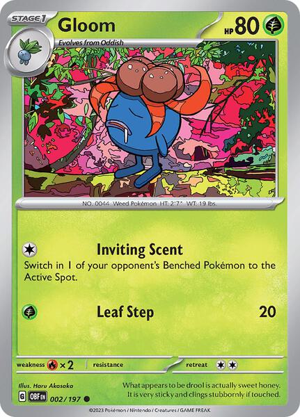 Gloom-#002/197-Reverse Holofoil