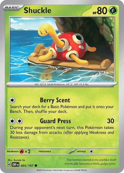 Shuckle-#005/197-Normal