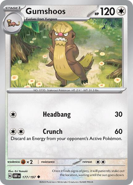 Gumshoos-#177/197-Standard