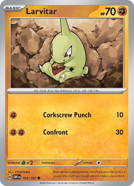 Larvitar-#105/197-Standard