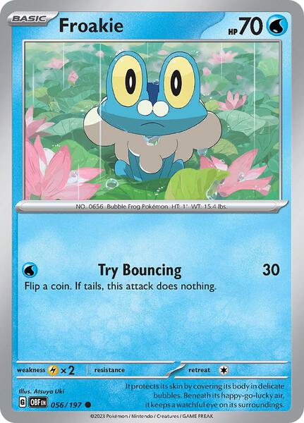 Froakie-#056/197-Reverse Holofoil