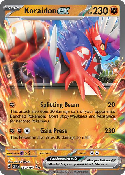 Koraidon ex-#124/197