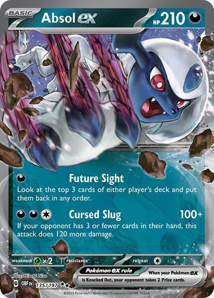 Absol ex - 135/197-#135/197-Holofoil