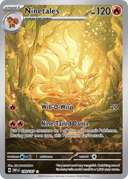 Ninetales -199/197-#199/197-Holofoil