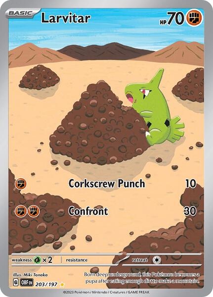 Larvitar - 203/197-#203/197-Standard
